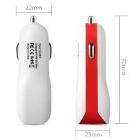 car charger with 2 usb ports