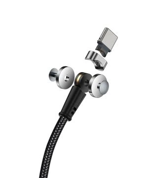 3 In 1 180 Degree Rotation Magnetic Cable
