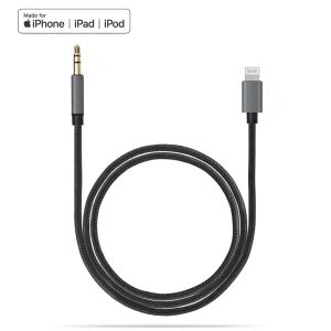 MFI Certified Lightning To 3.5mm Jack Headphone Audio Adapter