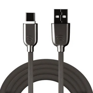 Zinc Metal Soft TPE USB Type C Data Cable