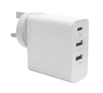 5V 2A UK Plug Dual port wall charger