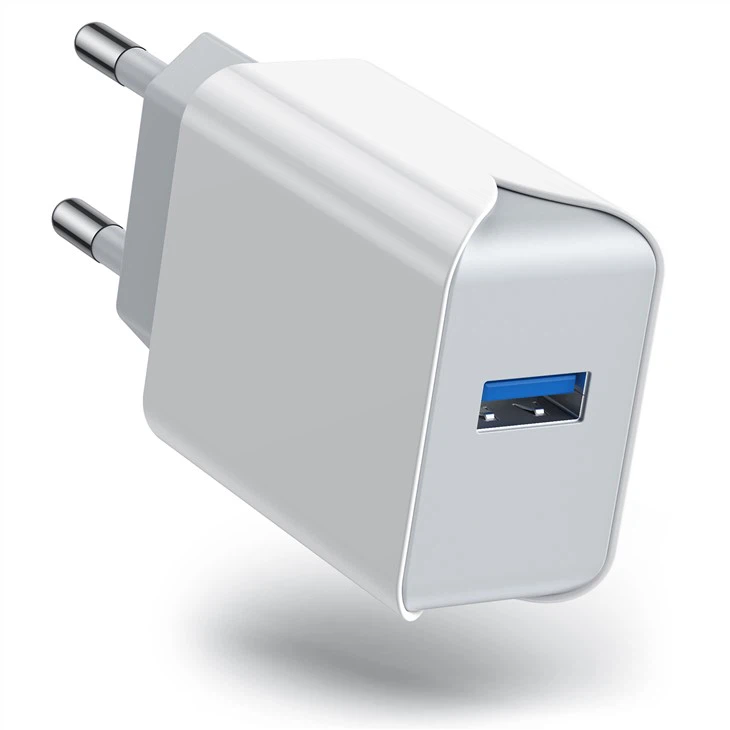 Metal Shell Material EU Plug Wall Charger