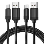 Nylon Braid Micro USB Data and Charging Cable