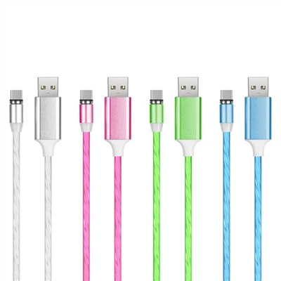 Hotselling Colorful Led Light Micro USB Cable