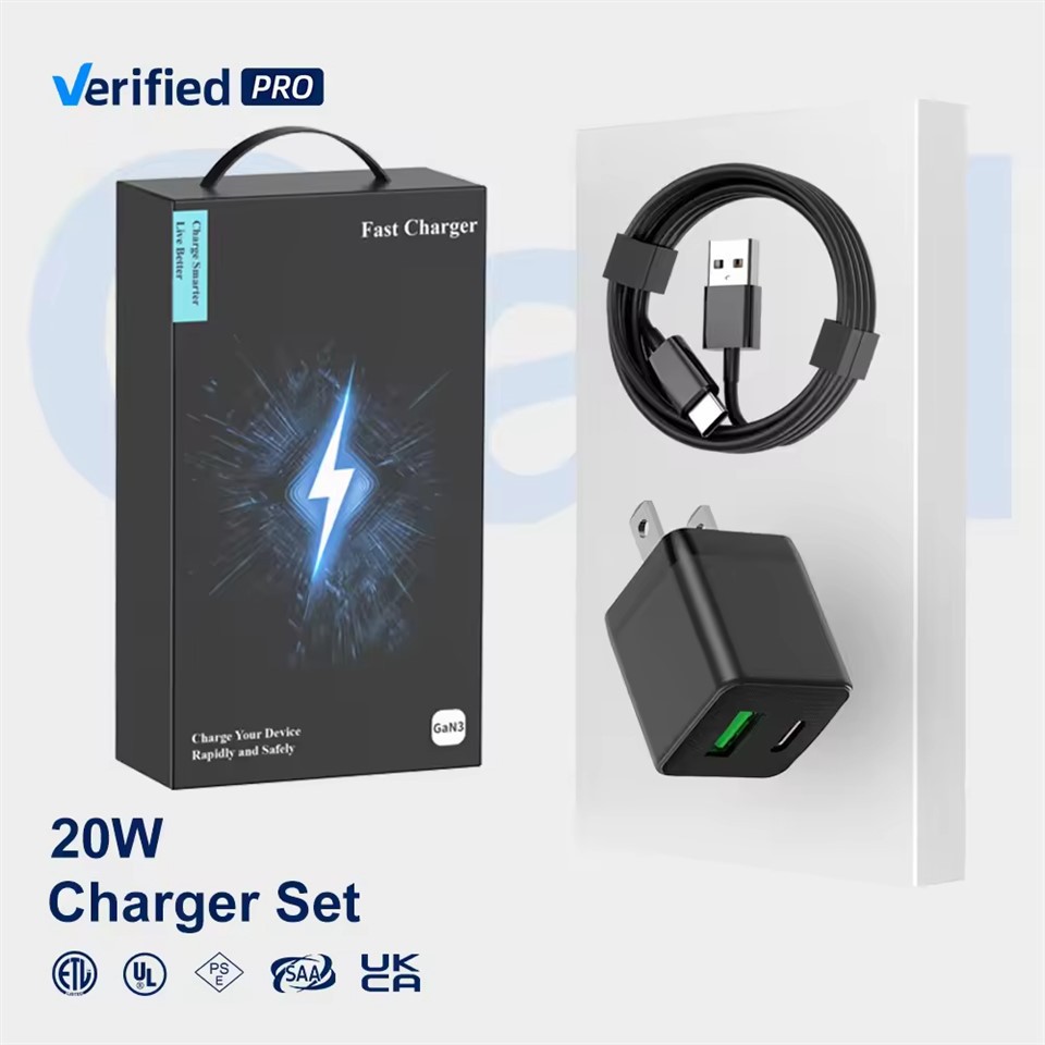 SChitec 20W Type C Charging Block Set