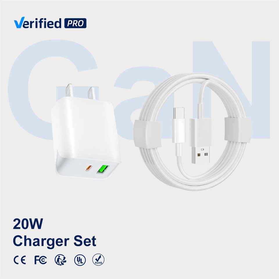 SChitec 20W Wall Charger Set